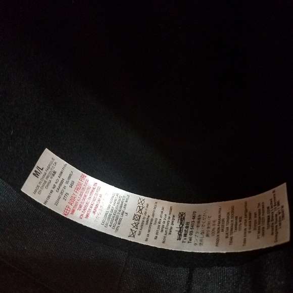 Topman Wide Brim Wool Fedora - Picture 3 of 4